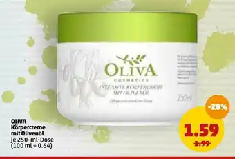 PENNY Oliva Körpercreme Mit Olivenöl Angebot