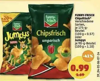 PENNY Funny-frisch Chipsfrisch Oder Jumpys Angebot