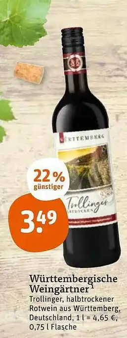 tegut Württembergische Weingärtner Angebot