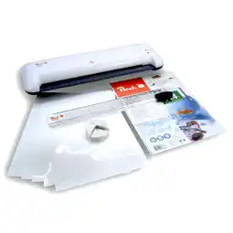 Netto Marken-Discount Peach PL755+ 4 in 1 Laminierset inkl. Laminiergerät, Eckenrunder, Rollenschneider und Folien, A3 Angebot