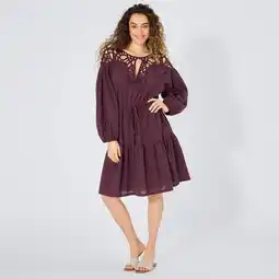 NKD Damen-Kleid mit Spitze am Ausschnitt Angebot