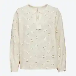 NKD Damen-Bluse mit Broderie Anglaise Angebot