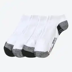 NKD Herren-Sport-Sneaker-Socken mit Dehnungszone, 4er-Pack Angebot