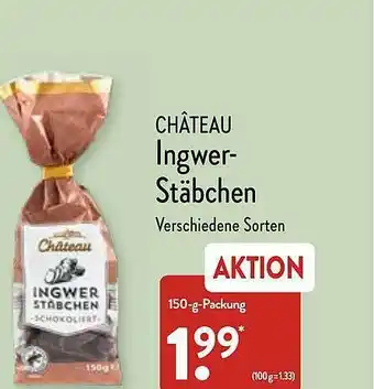 Aldi Nord Château Ingwer-stäbchen Angebot