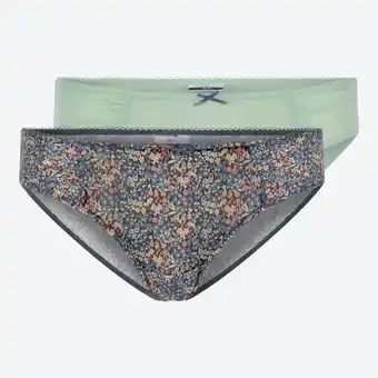 NKD Damen-Hipster im floralen Design, 2er-Pack Angebot