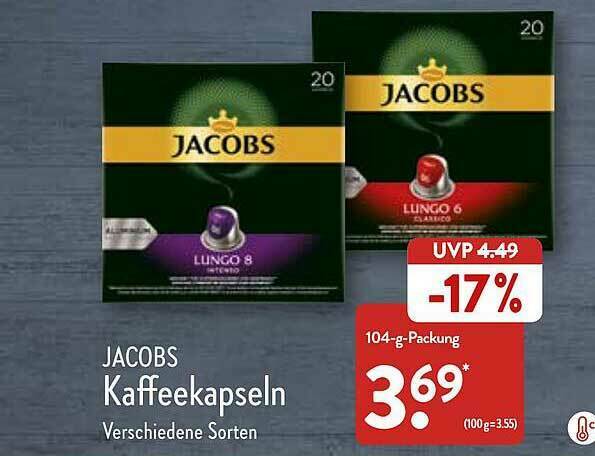 Wunderschne Jacobs Kaffeekapseln Angebot Ebenbild