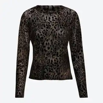 NKD Damen-Langarmshirt mit Leopardenmuster Angebot