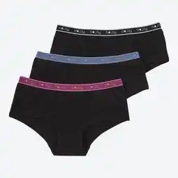 NKD Teener-Hipster-Panty mit Neonbund, 3er-Pack Angebot