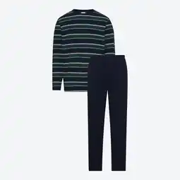 NKD Herren-Pyjama aus Baumwolle mit Streifen, 2-teilig Angebot
