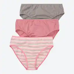 NKD Damen-Rioslip mit hohem Baumwollanteil, 3er-Pack Angebot