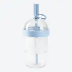 NKD Eiskaffee-Becher mit Strohhalm, ca. 520 ml Angebot