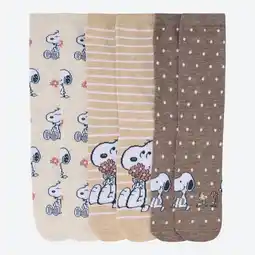 NKD Snoopy Damen-Socken, 3er-Pack Angebot