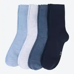 NKD Damen-Socken mit hohem Baumwollanteil, 4er-Pack Angebot