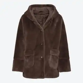 NKD Damen-Jacke aus Kunstpelz mit Kapuze Angebot