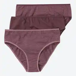 NKD Damen-Rioslip mit hohem Baumwollanteil, 3er-Pack Angebot