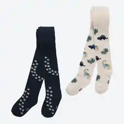 NKD Baby-Jungen-Strickstrumpfhose mit Dino-Motiven, 2er-Pack Angebot