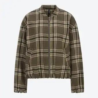 NKD Ballonjacke im Karomuster mit Reißverschluss Angebot