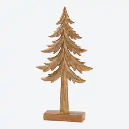 NKD Deko-Baum in Holz-Optik, ca. 33,5x17,5x4,5 cm Angebot