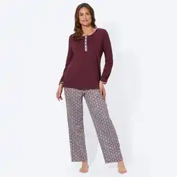NKD Damen-Schlafanzug aus Baumwolle, 2-teilig Angebot