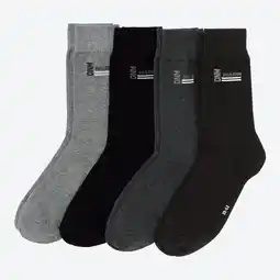 NKD Herren-Socken mit Piqué-Bündchen, 4er-Pack Angebot