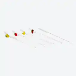 NKD Glastrinkhalm, Ø ca. 0,8x20 cm, 5er-Pack Angebot