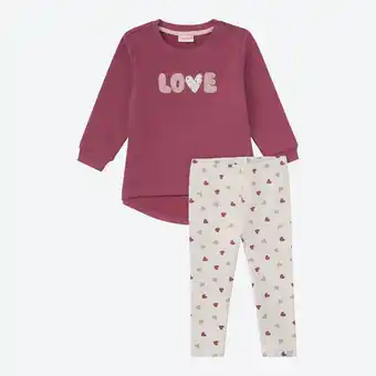 NKD Baby-Mädchen-Set mit hohem Baumwollanteil, 2-teilig Angebot