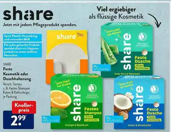 Aldi Süd Share Feste Kosmetik Oder Duschhalterung Angebot