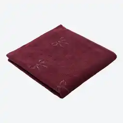 NKD Duschtuch mit Schleifen-Muster, ca. 70x140 cm Angebot