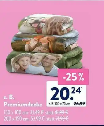 Aldi Süd Z. B. Premiumdecke Angebot