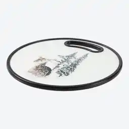 NKD Schneidbrett mit Tier-Motiv, Ø ca. 30 cm Angebot