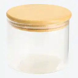 NKD Vorratsglas mit Bambusdeckel in verschiedenen Größen Angebot