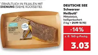 Kaufland Deutsche See Schwarzer Heilbutt Angebot