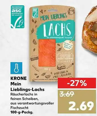 Kaufland Krone Mein Lieblings-lachs Angebot