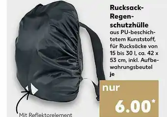 Kaufland Rucksack-regenschutzhülle Angebot