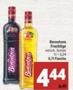 Marktkauf Berentzen Fruchtige Angebot