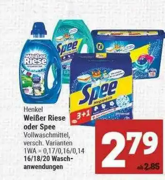 Marktkauf Henkel Weißer Riese Oder Spee Angebot