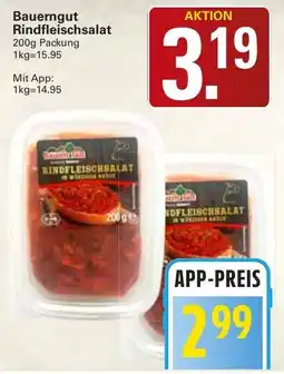 WEZ Bauerngut Rindfleischsalat Angebot