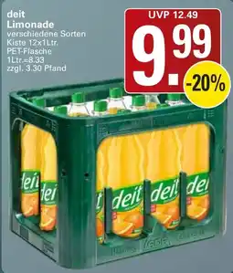 WEZ deit Limonade Angebot