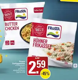 WEZ Frosta Hühnerfrikassee Angebot