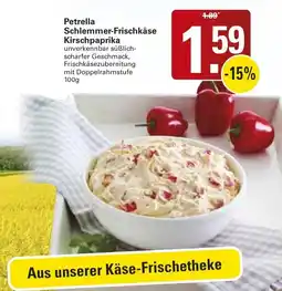 WEZ Petrella Schlemmer-Frischkäse Kirschpaprika Angebot