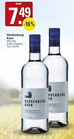 WEZ Hardenberg Korn Angebot