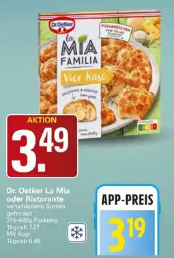 WEZ Dr. Oetker La Mia Angebot