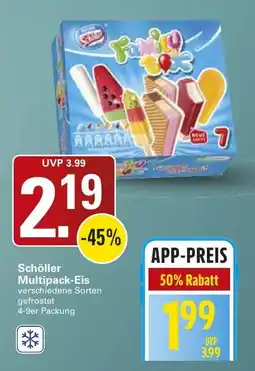 WEZ Schöller Multipack-Eis Angebot