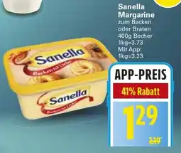 WEZ Sanella Margarine Angebot