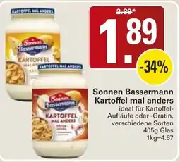WEZ Sonnen Bassermann Kartoffel mal anders Angebot