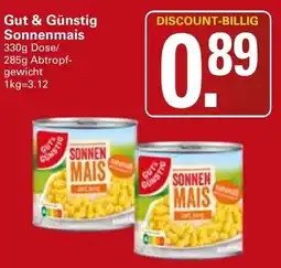 WEZ Gut & Günstig Sonnenmais Angebot