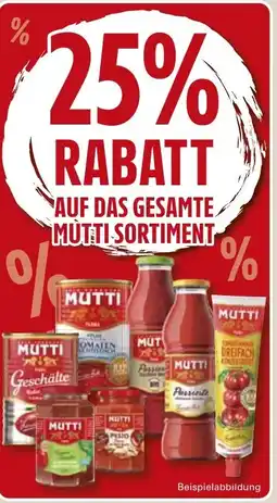 WEZ MUTTI Sortiment Angebot