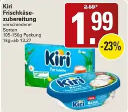WEZ Kiri Frischkäsezubereitung Angebot