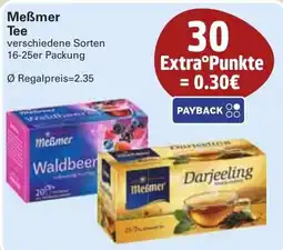 WEZ Meßmer Tee Angebot