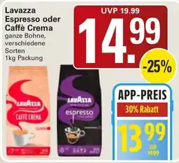 WEZ Lavazza Espresso oder Caffè Crema Angebot